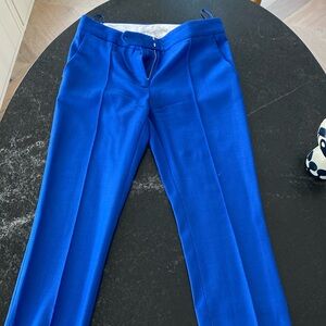 BEAUTIFUL BLUE STELLA MCCARTNEY TROUSERS. Like new. Size 4.